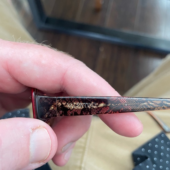 Vintage Valentino Eyeglass Frames ONLY Lenses Need Replaced - Picture 6 of 6